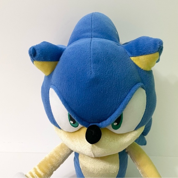 Sonic the Hedgehog Plush 23” Size Stuffed Animal - Picture 2 of 16
